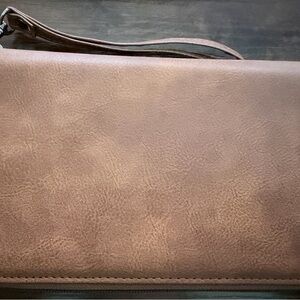 Tan Leather Passport Holder